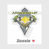 Opgepantserd - Omni-Kix Cannonbolt Sticker (Vel)