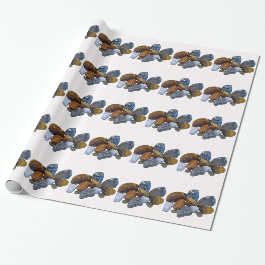 Opgepolijst Rocks Cadeaupapier (Uitgerold)