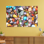 Opgepolijst Rocks Canvas Afdruk (Insitu (Woonkamer))