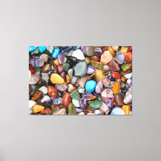 Opgepolijst Rocks Canvas Afdruk (Voorkant)