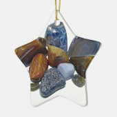 Opgepolijst Rocks Keramisch Ornament (Links)