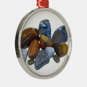 Opgepolijst Rocks Metalen Ornament (Rechts)