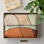 Opgepopte roodharige vrouwen mooi kubisme tissuepapier (Geschenk)