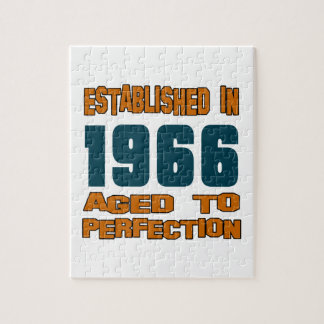 Opgericht in 1966 legpuzzel