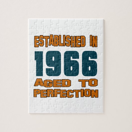 Opgericht in 1966 legpuzzel (Verticaal)