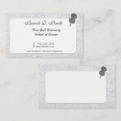 Opgericht universitair docent visitekaartje (Voorkant / Achterkant)