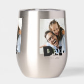 Opgerichte Jaar Vader Cadeau Met Foto (Achterkant)