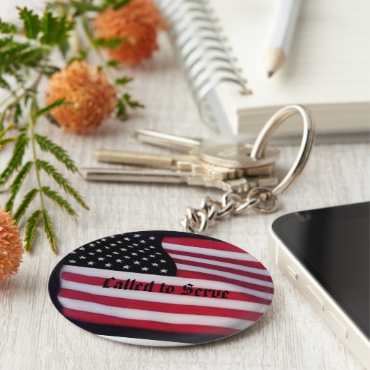 opgeroepen om sleutelhanger te dienen (Zijkant)