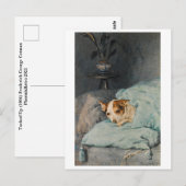 Opgerold - Dog Briefkaart (Voorkant / Achterkant)
