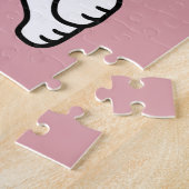 Opgerold met een boek en een kat - Gezellig Katten Legpuzzel (Zijkant)