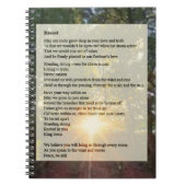 Opgerold - Prayer Poem Notitieboek (Voorkant)