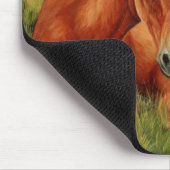 Opgerold - Resting Foal Mousepad Muismat (Hoek)