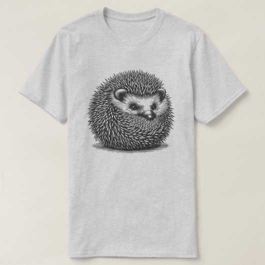 Opgerolde Egel T-shirt (Design voorkant)