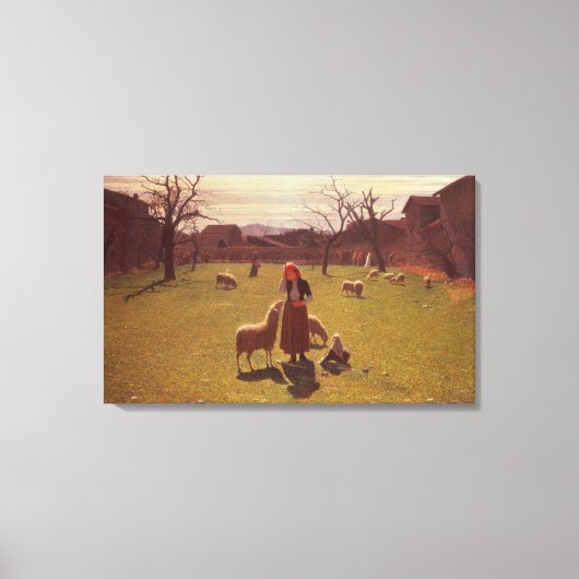 Opgeruimde hoop canvas afdruk (Voorkant)