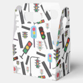 opgeruimde verkeerslichten voor jongens wegvervoer bedankdoosjes (Geopend)