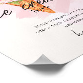 Opgeschept Ice Cream Custom Vrijgezellenfeest Teke Poster (Hoek)