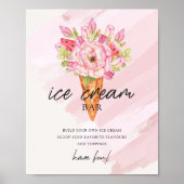 Opgeschept Ice Cream Custom Vrijgezellenfeest Teke Poster (Voorkant)