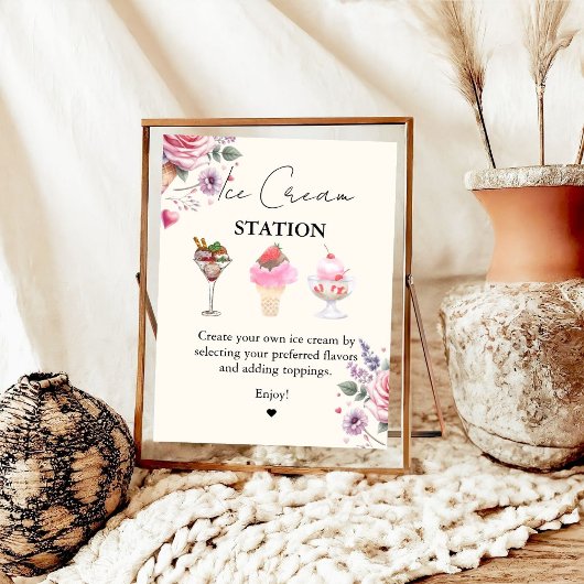 Opgeschept roze modern Vrijgezellenfeest Bar borde Poster