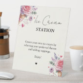 Opgeschept roze modern Vrijgezellenfeest Bar borde Reclamebord Met Voetstuk (Insitu)