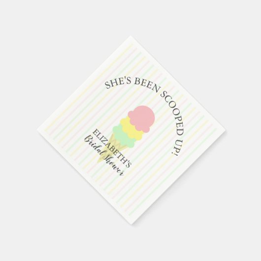 Opgeschepte IJs Bruidsshowers Servet (Hoek)