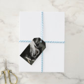 Opgeschokte Apen Aangepaste Gift Tags Cadeaulabel (Met Touw)