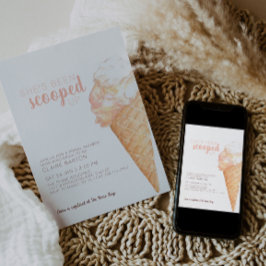 Opgeslagen Bridal Shower-uitnodiging Kaart