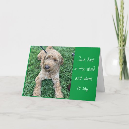 OPGESLAGEN DOOR *COUSIN* OM *HAPPY BIRTHDAY" KAART (Voorkant)