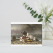 Opgeslagen door Edwin Henry Landseer Briefkaart (Staand voorkant)