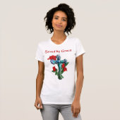 Opgeslagen door genade t-shirt (Voorkant volledig)
