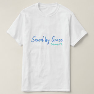 Opgeslagen door Grace Ephesians 2:8 Multi T-shirt
