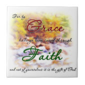 Opgeslagen door Grace tegel Tegeltje (Voorkant)