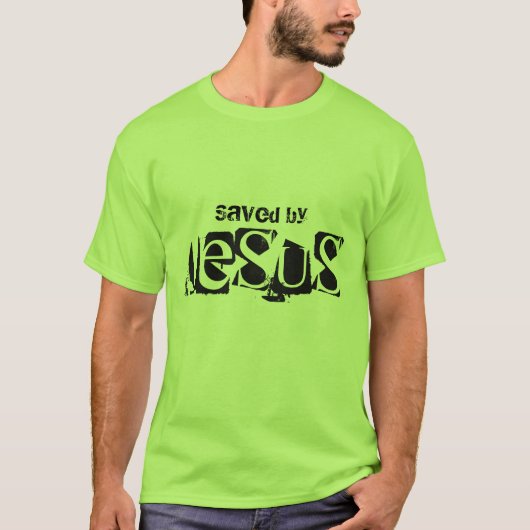 Opgeslagen door Jezus Shirt (Voorkant)