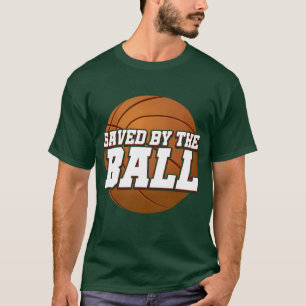 Opgeslagen Doorhe Bal Atletiek Bal Spel Sport retr T-shirt