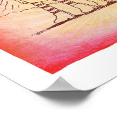 opgeslagen elkaar poster (Hoek)