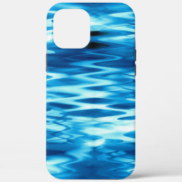 Opgeslagen gradiëntblauwe vormende abstracte werve Case-Mate iPhone case
