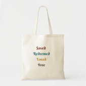 Opgeslagen.. Gratis tote Bag (Voorkant)