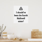 Opgeslagen Halliwell zusters De kracht van drie Poster (Keuken)