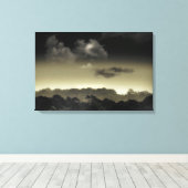 Opgeslagen in de cloud canvas afdruk (Insitu (Houten vloer))