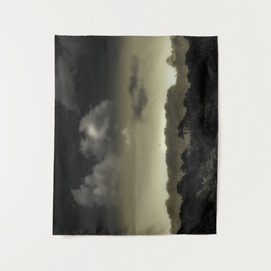 Opgeslagen in de cloud. wandkleed (Voorkant)