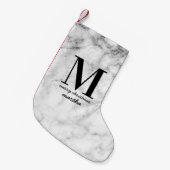 OPGESLAGEN MATERIAALEFFECT INITIAAL KLEINE KERSTSOK (Voorkant (Hangend))