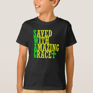 Opgeslagen met Amazing Grace SWAG Christelijk Kind T-shirt