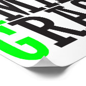 Opgeslagen met geweldig Grace SWAG Christelijk Pos Poster (Hoek)