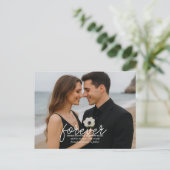 Opgeslagen op een ansichtkaart met eigen foto's aankondigingskaart (Staand voorkant)