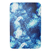 Opgeslagen opzichblauw ziet er uit als gevorst gla badmat (Voorkant Verticaal)