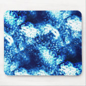 Opgeslagen opzichblauw ziet er uit als gevorst gla muismat (Voorkant)