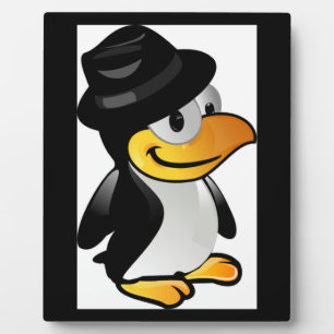OPGESLAGEN PENGUIN FOTOPLAAT