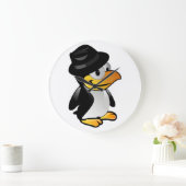 OPGESLAGEN PENGUIN GROTE KLOK (Huis)
