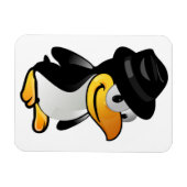OPGESLAGEN PENGUIN MAGNEET (Horizontaal)