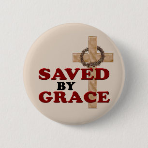 OPGESLAGEN PER GRACE RONDE BUTTON 5,7 CM