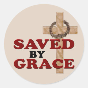 OPGESLAGEN PER GRACE RONDE STICKER